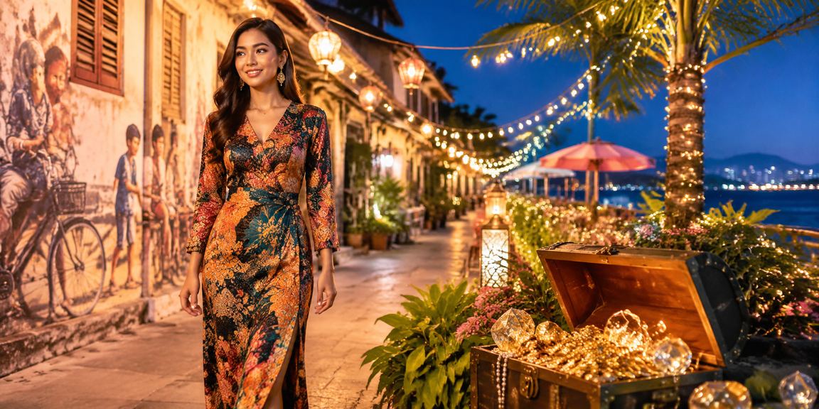 Aplikasi kasino di Penang dengan rekaan batik yang kaya budaya
